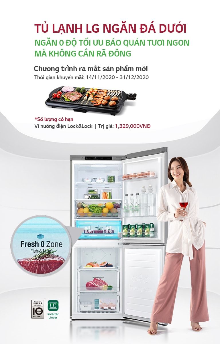 Sửa Tủ Lạnh LG Tại Bạc Liêu - Huyện Hòa Bình