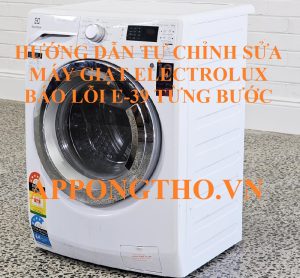 Lỗi E-39 Máy Giặt Electrolux Những Điều Cần Biết