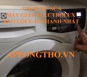 Nguyên nhân gây ra lỗi E-42 máy giặt Electrolux