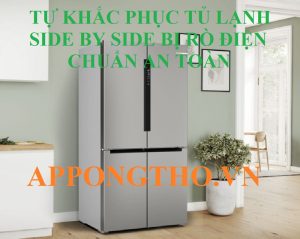 Tủ lạnh Side by Side LG bị rò điện nguy hiểm