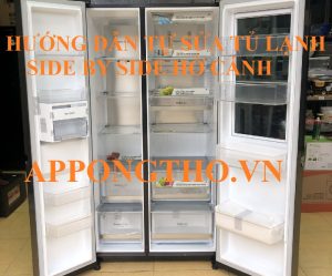 Cách khắc phục Tủ lạnh LG Side by side Bị ở cánh chuẩn an toàn